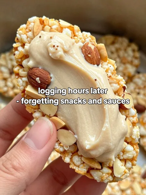 Slide 5 of 7: logging hours later - forgetting snacks and sauces